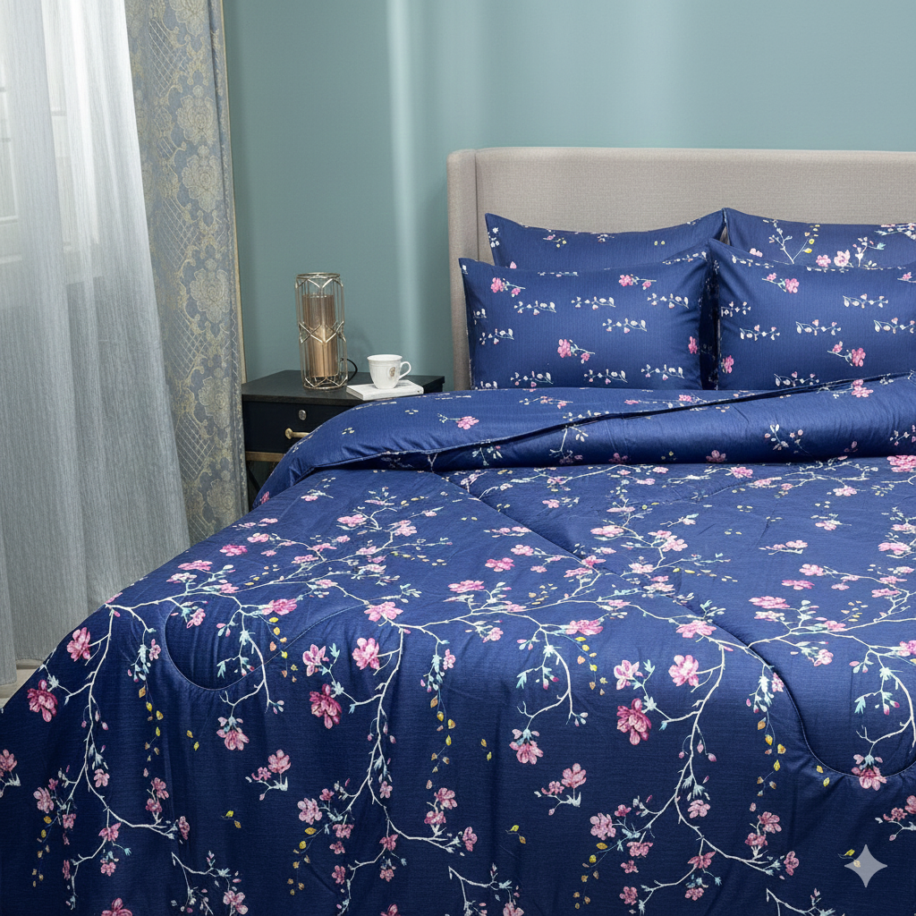 Printed 6 Pcs Vickie Razai Set