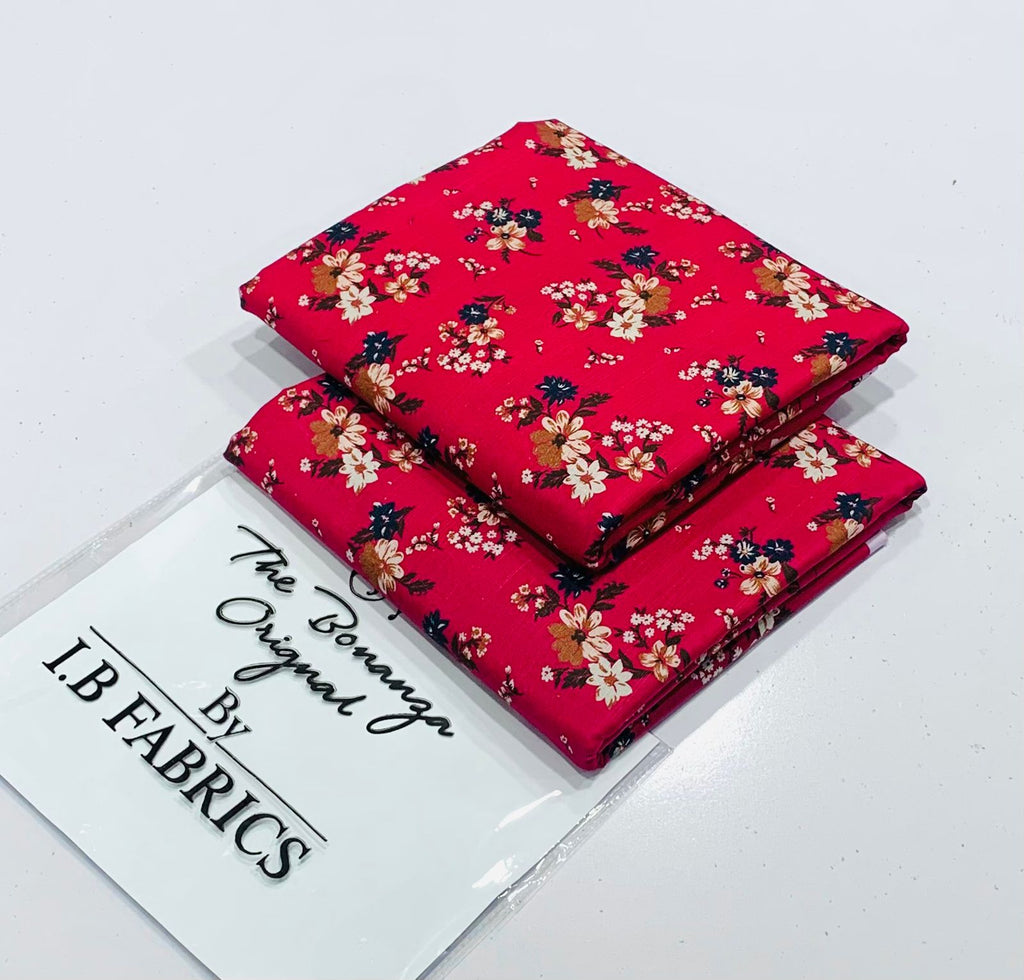 NEW COLLECTION . BONANZA 2PC KHADDER ALLOVER SHIRT