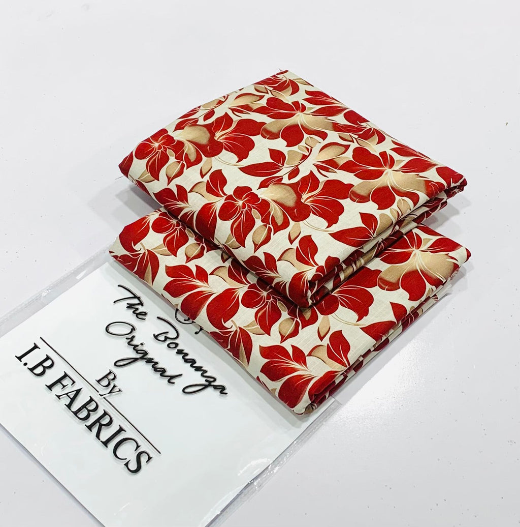 NEW COLLECTION . BONANZA 2PC KHADDER ALLOVER SHIRT