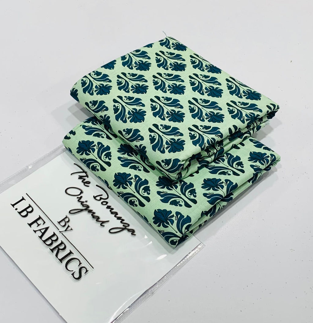 NEW COLLECTION . BONANZA 2PC KHADDER ALLOVER SHIRT