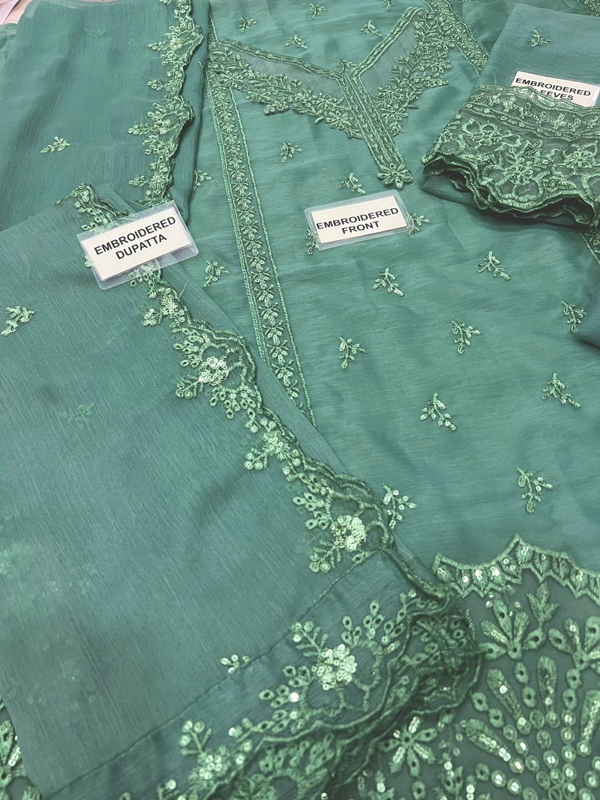 Azure Chiffon Premium Collection