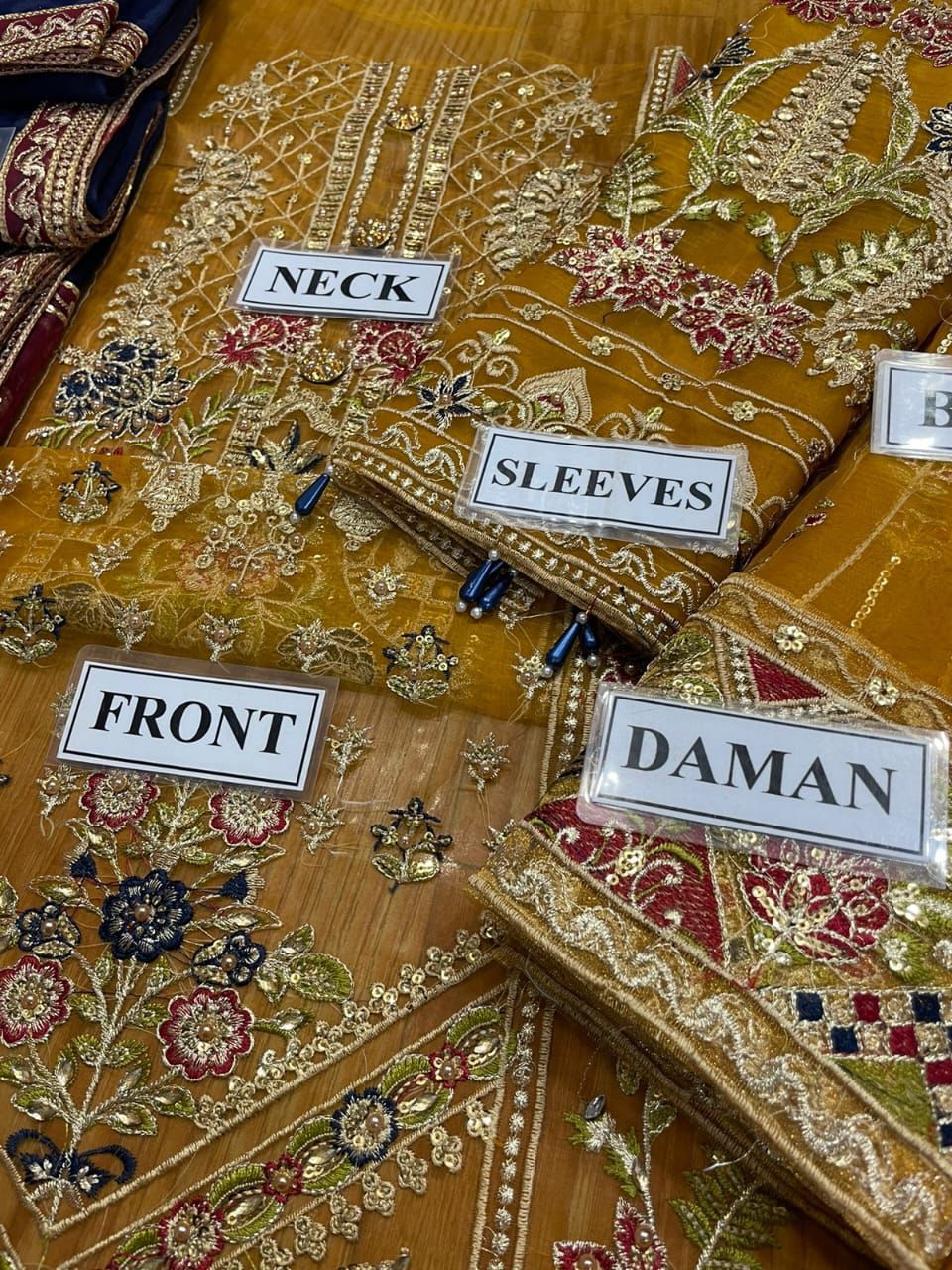 ORGANZA EMBROIDERED SEQUENCE MOST DEMANDED ARTICLE FESTIVE COLLECTION