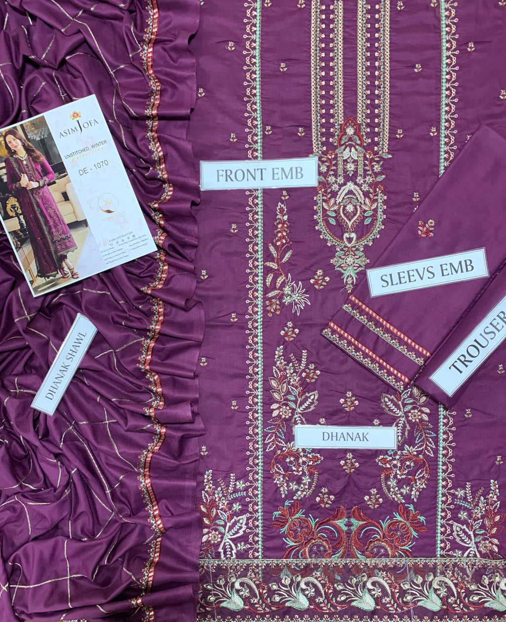 NEW ARRIVAL'S SUMMER DHANAK WINTER COLLECTION