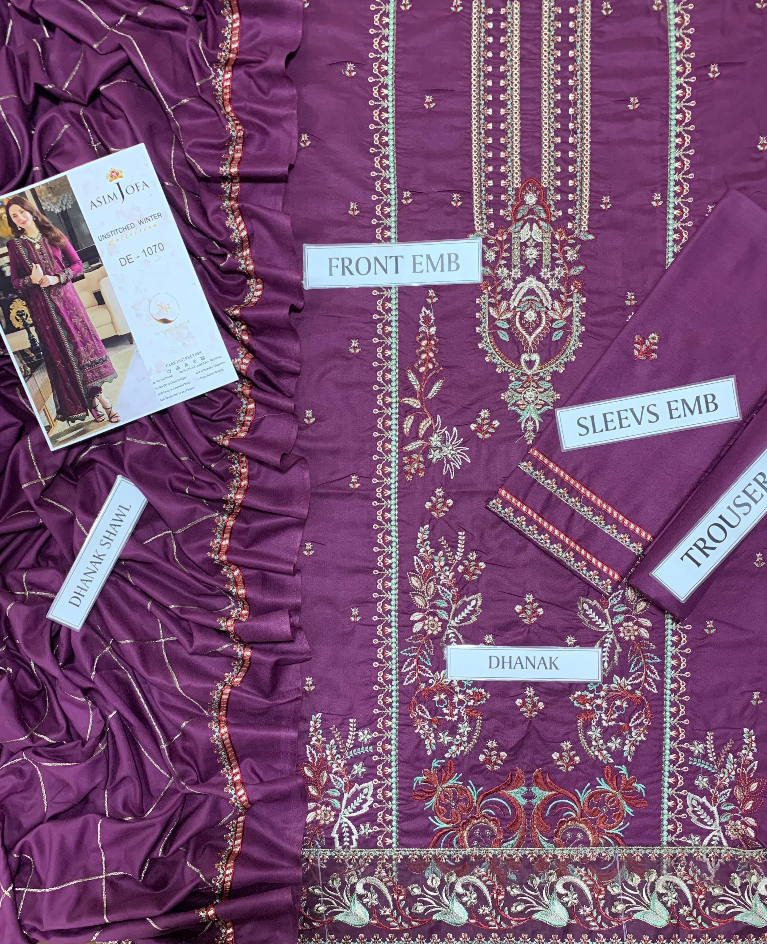 NEW ARRIVAL'S SUMMER DHANAK WINTER COLLECTION